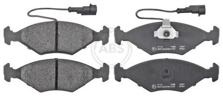 Гальмiвнi колодки дисковi A.B.S. 37121 (фото 1)