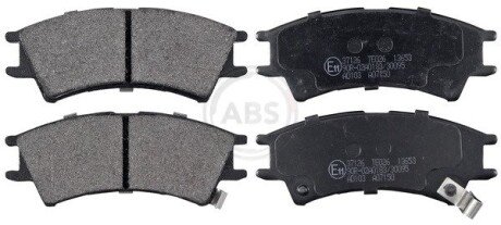 Гальмівні колодки дискові (1 к-т) A.B.S. 37126 (фото 1)
