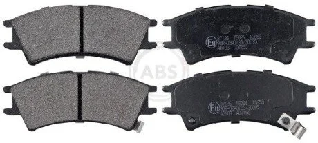 Гальмівні колодки дискові (1 к-т) A.B.S. 37126 (фото 1)