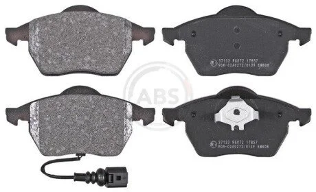 Гальмівнi колодки дисковi VW Golf IV 97-03 с датч. A.B.S. 37133