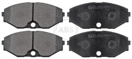 Комплект гальмівних колодок, дискове гальмо A.B.S. 37161