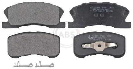 Гальмівні колодки, дискове гальмо (набір) A.B.S. 37169