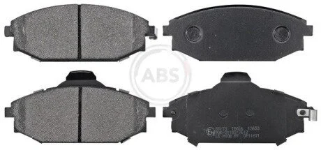 Гальмівні колодки, дискове гальмо (набір) A.B.S. 37173
