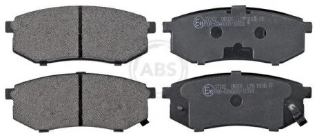 Гальмівні колодки, дискове гальмо (набір) A.B.S. 37182