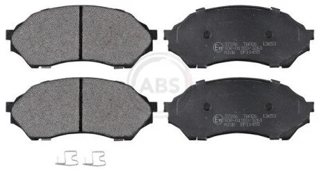 Гальмівні колодки дискові (1 к-т) A.B.S. 37186