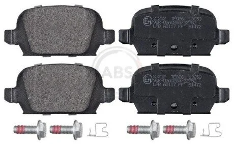 Гальмівні колодки, дискове гальмо (набір) A.B.S. 37212