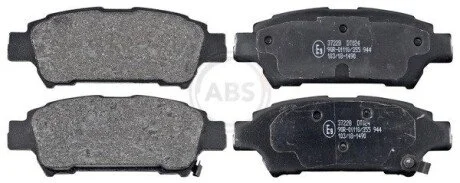 Гальмiвнi колодки дисковi A.B.S. 37228