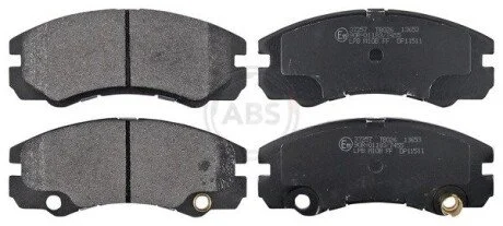 Гальмівні колодки, дискове гальмо (набір) A.B.S. 37257