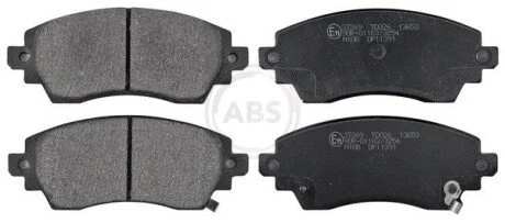Гальмівні колодки, дискове гальмо (набір) A.B.S. 37269