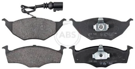 Гальмівні колодки, дискове гальмо (набір) A.B.S. 37345