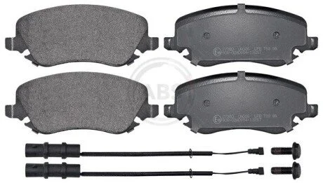 Гальмівні колодки, дискове гальмо (набір) A.B.S. 37380