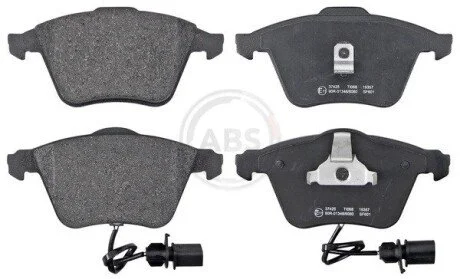 Гальмівні колодки перед. Audi A4/A6/A8 00- A.B.S. 37425