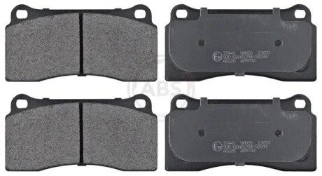 Гальмівні колодки, дискове гальмо (набір) A.B.S. 37441