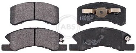 Гальмівні колодки, дискове гальмо (набір) A.B.S. 37490