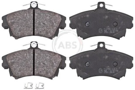 Тормозные колодки дисковые A.B.S. 37521