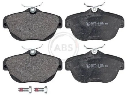 Комплект тормозных колодок, дисковый тормоз A.B.S. 37539