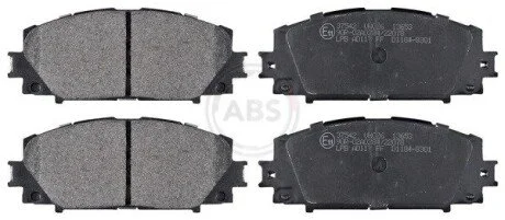 Комплект тормозных колодок, дисковый тормоз A.B.S. 37542