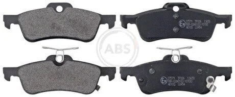 Гальмівні колодки дискові (1 к-т) A.B.S. 37579