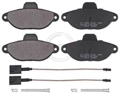 Гальмівні колодки перед. Logan 05-/Megane 96-03/Clio 91-05 A.B.S. 37595