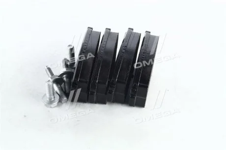 Комплект гальмових колодок, дискове гальмо (ABS) A.B.S. 37597