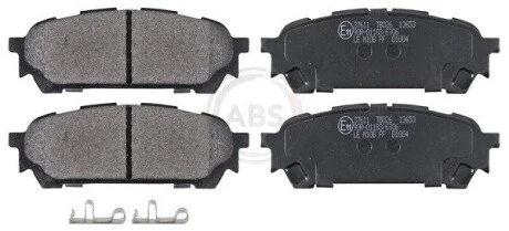Гальмівні колодки, дискове гальмо (набір) A.B.S. 37611