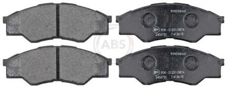 Гальмiвнi колодки дисковi A.B.S. 37684