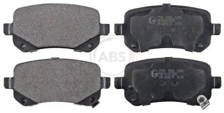 Гальмiвнi колодки дисковi A.B.S. 37733