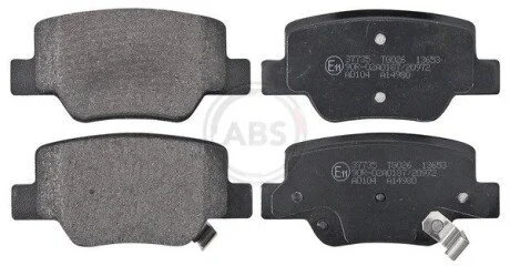 Гальмiвнi колодки дисковi A.B.S. 37735