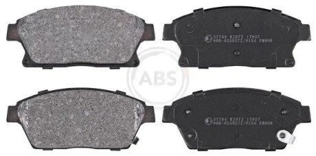 Колодки гальмівні пер. Zafira/Astra/Cruze/Volt 09- A.B.S. 37764