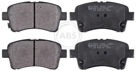 Гальмівні колодки, дискове гальмо (набір) A.B.S. 37843