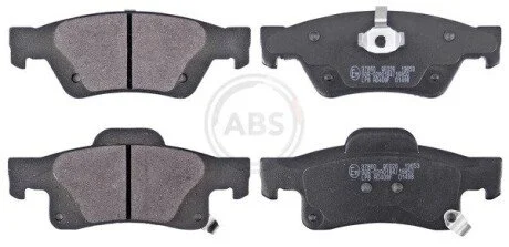 Гальмівні колодки, дискове гальмо (набір) A.B.S. 37860