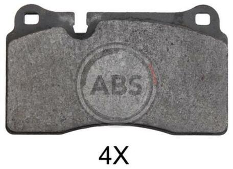 Тормозные колодки дисковые (1 к-т) A.B.S. 37895 (фото 1)