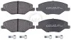 Колодка торм. диск. SKODA FABIA 1.2-1.6 2007-2014, VW POLO 1.6 2010- передн. (пр-во ABS) 37957