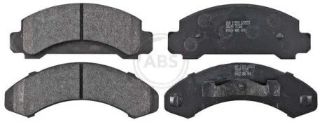 Гальмівні колодки, дискове гальмо (набір) A.B.S. 38249