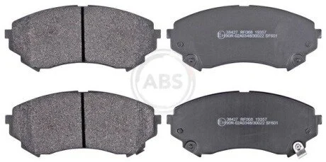 Гальмівні колодки, дискове гальмо (набір) A.B.S. 38427