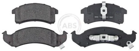 Гальмівні колодки, дискове гальмо (набір) A.B.S. 38505