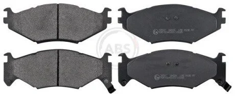 Гальмівні колодки, дискове гальмо (набір) A.B.S. 38522