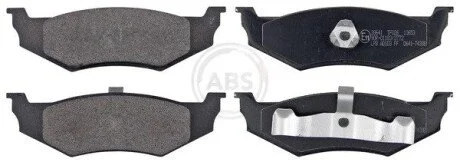 Гальмівні колодки, дискове гальмо (набір) A.B.S. 38641