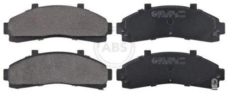 Гальмівні колодки, дискове гальмо (набір) A.B.S. 38652