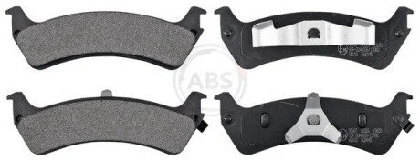 Гальмівні колодки, дискове гальмо (набір) A.B.S. 38667