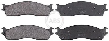 Гальмівні колодки, дискове гальмо (набір) A.B.S. 38965