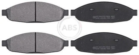 Гальмівні колодки, дискове гальмо (набір) A.B.S. 38997