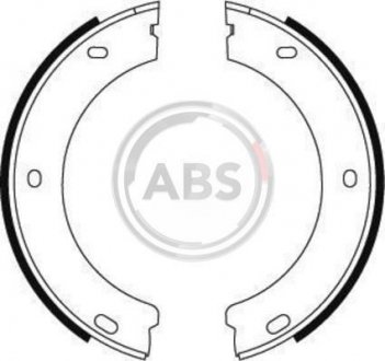 Гальмівні колодки ручного гальма A.B.S. 8863