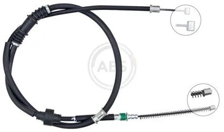 Трос ручного гальма MITSUBISHI OUTLANDER I A.B.S. K10224