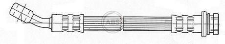 Шланг гальмівний передній R Jimny A.B.S. SL5248 (фото 1)