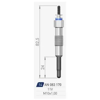 Свічка розжарення A-N PARTS 083 170