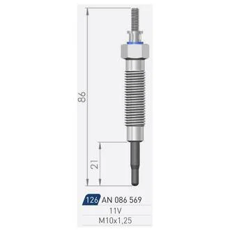 Свічка розжарення A-N PARTS 086 569