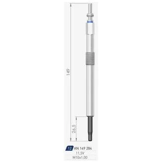 VW Свеча накала (двойная спираль) L=149mm 11.5V LT 28-46 2,8TDI двиг.AUH,BCQ 02- A-N PARTS 149 284