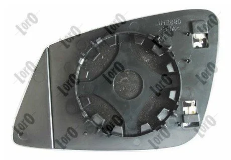 Скло дзеркала (з підігрівом) BMW 1 (F20/F21)/3 (F30/F31)/5 (F10/F11) 09- (R) ABAKUS 0418G02