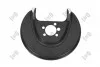 Splash Panel, brake disc ABAKUS 13107620 (фото 2)